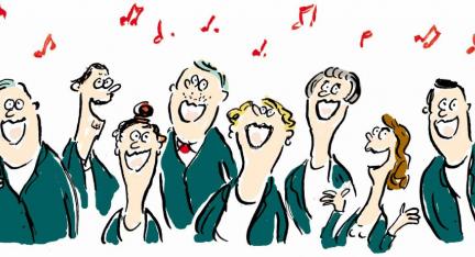 von unser lieben Mitsängerin Miriam