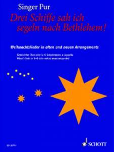 Notenband mit Weihnachtsliedern für gemischten Chor