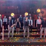 unser Auftritt bei Nacht der Chöre bei Rotkäppchen-Mumm in Freyburg