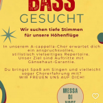 Bass gesucht