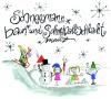 MEDLZ Albumcover "Schneemann bau'n und Schneeballschlacht" l Layout: Nelly Palmowske