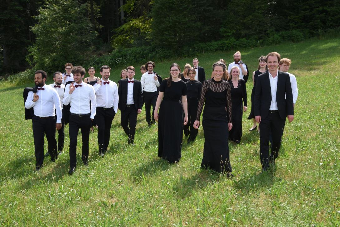 Gruppenbild des Stemning Ensemble im Sommer 2023 (Foto: Walter Maier)