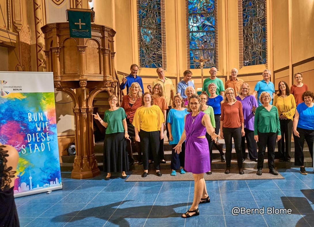 Auftritt bei Veranstaltung Fête de la Musique in der Martin-Luther-Kirche in Berlin-Neukölln